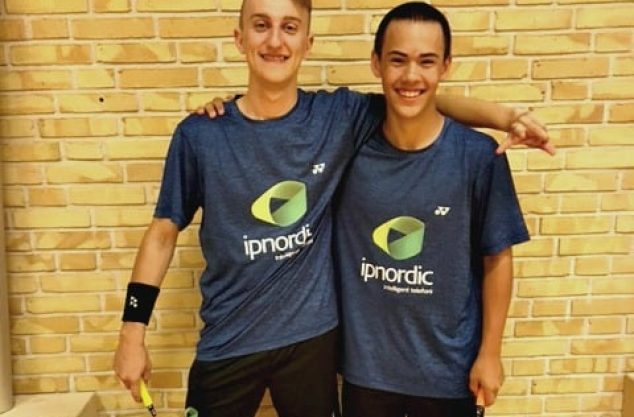Niklas & Andreas fra Dybbøl Badmintonklub